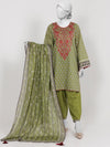 Lawn Embroidered 3 Piece Unstitched | PLUE-25-1118