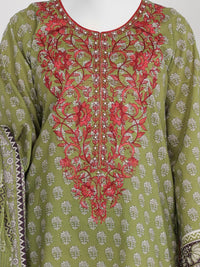 Lawn Embroidered 3 Piece Unstitched | PLUE-25-1118