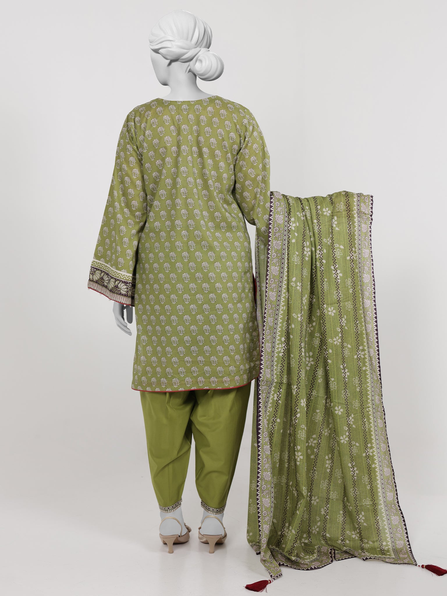 Lawn Embroidered 3 Piece Unstitched | PLUE-25-1118