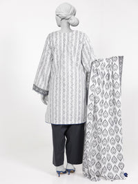 Lawn Embroidered 3 Piece Unstitched | PLUE-25-1130