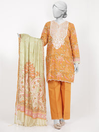 Lawn Embroidered 3 Piece Unstitched | PLUE-25-1162