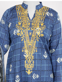 Lawn Embroidered 3 Piece Unstitched | PLUE-25-1508