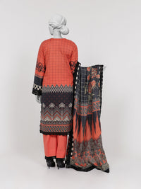 Lawn Embroidered 3 Piece Unstitched | PLUE-25-1556
