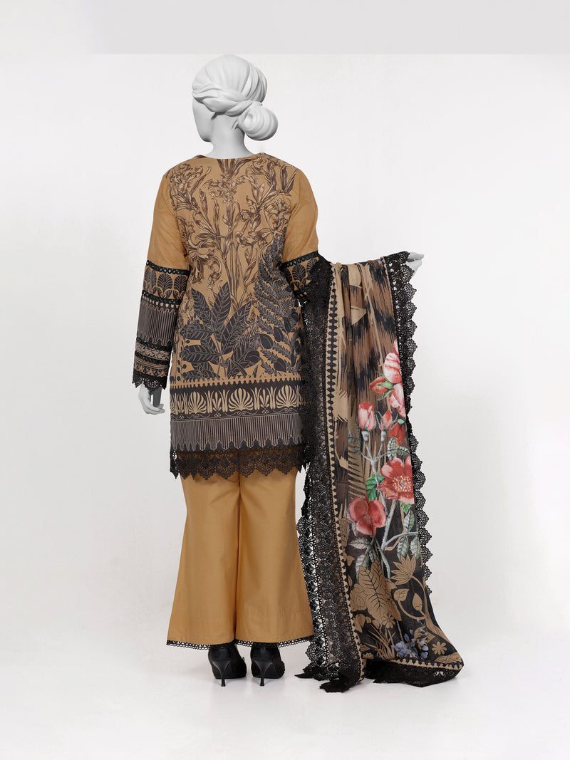 Lawn Embroidered 3 Piece Unstitched | PLUE-25-1581