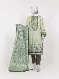 Lawn Embroidered 3 Piece Unstitched | PLUE-25-1587