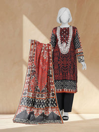 Lawn Embroidered 3 Piece Unstitched | PLUE261227U