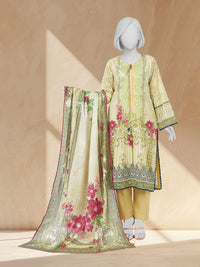 Lawn Embroidered 3 Piece Unstitched | PLUE261304U