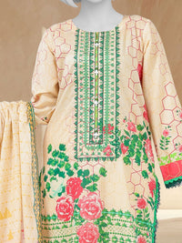 Lawn Embroidered 3 Piece Unstitched | PLUE261464U