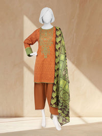 Lawn Embroidered 3 Piece Unstitched | PLUE261485U