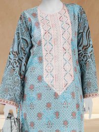 Lawn Embroidered 3 Piece Unstitched | PLUE261539U