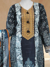 Lawn Embroidered 3 Piece Unstitched | PLUE261543U