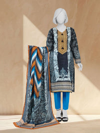 Lawn Embroidered 3 Piece Unstitched | PLUE261543U