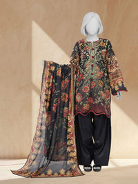 Lawn Embroidered 3 Piece Unstitched | PLUE261561U