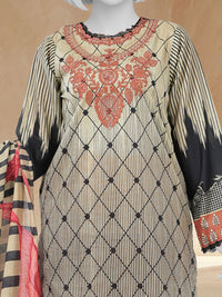 Lawn Embroidered 3 Piece Unstitched | PLUE261563U