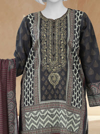 Lawn Embroidered 3 Piece Unstitched | PLUE261582U
