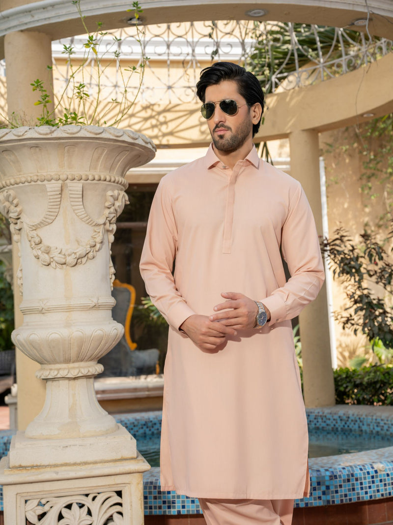 Rose Dust Rang-e-Sahar Men Unstitched Fabric | PMU-10080