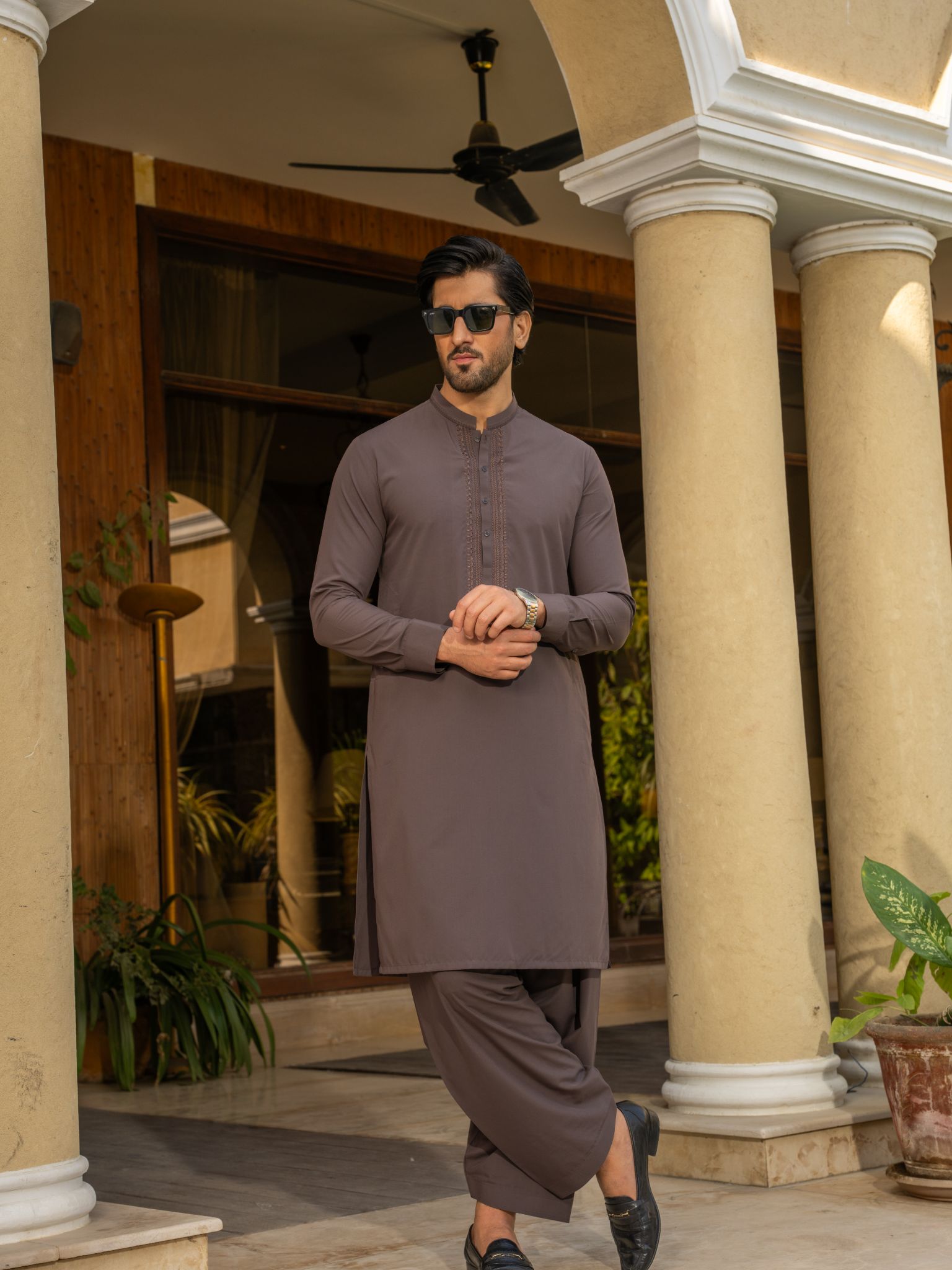 Raisuin Rang-e-Sahar Men Suit | PMKS-10109