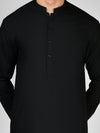 Black Blended Kurta Trouser | PMKT-10026