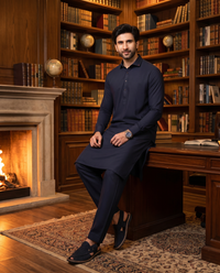 Dobby Blended Men Unstitched Fabric | PMU-10142BX