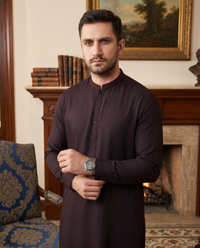 Dobby Blended Men Unstitched Fabric | PMU-10143BX