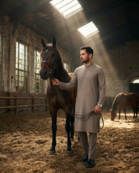 Slub Blended Men Unstitched Fabric | PMU-10150BX