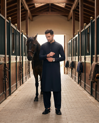 Slub Blended Men Unstitched Fabric | PMU-10157BX