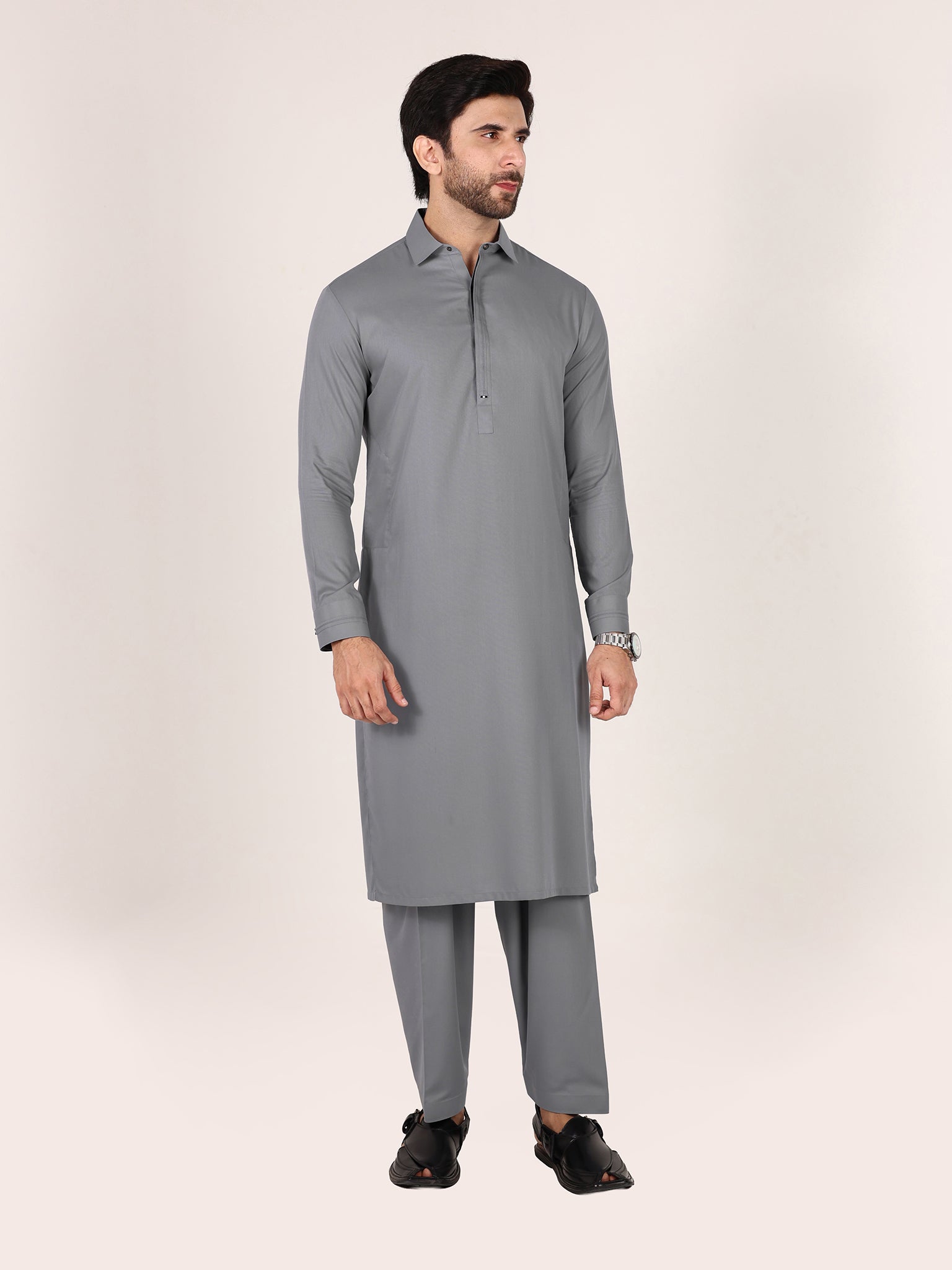 Dobby Blended Men Unstitched Fabric | PMU-10136BX