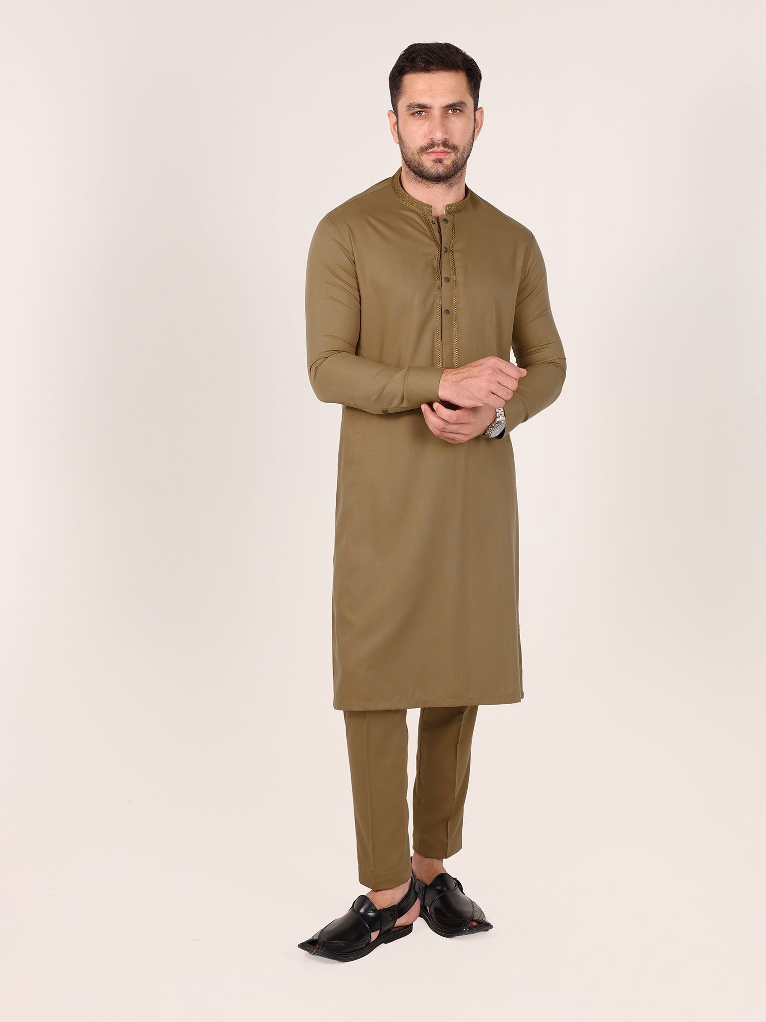 Dobby Blended Men Unstitched Fabric | PMU-10137BX