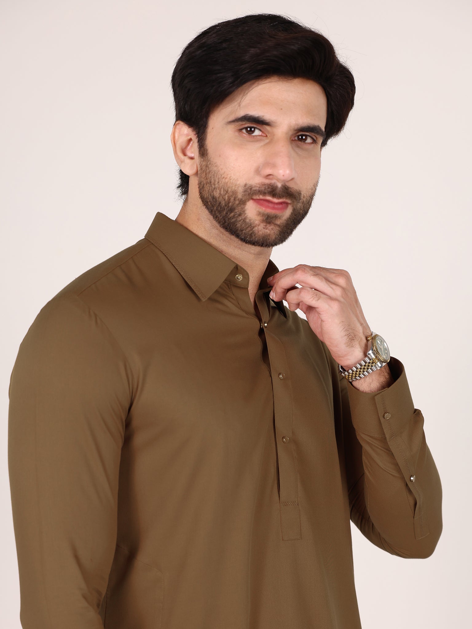 Dobby Blended Men Unstitched Fabric | PMU-10138BX