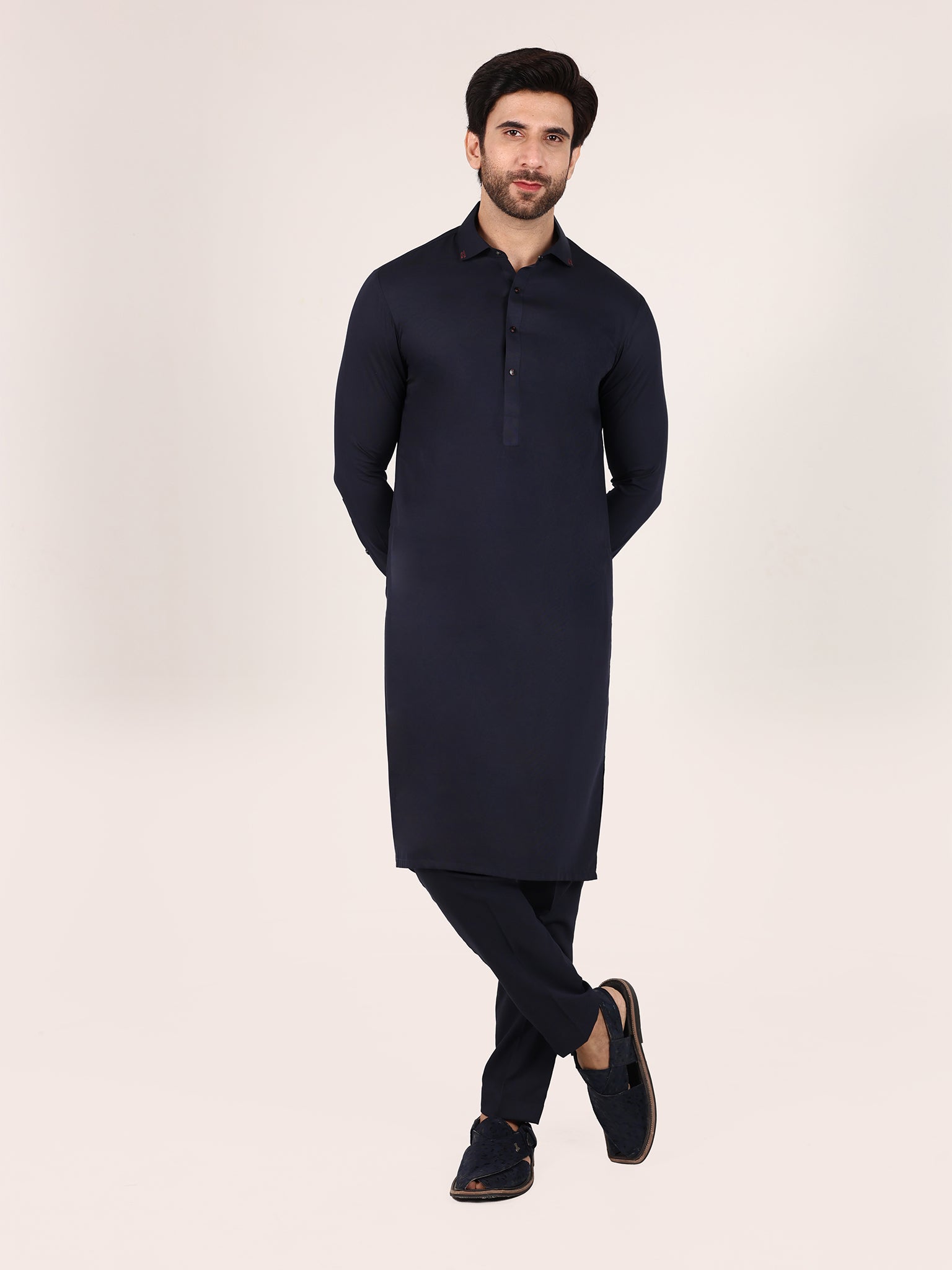 Dobby Blended Men Unstitched Fabric | PMU-10142BX