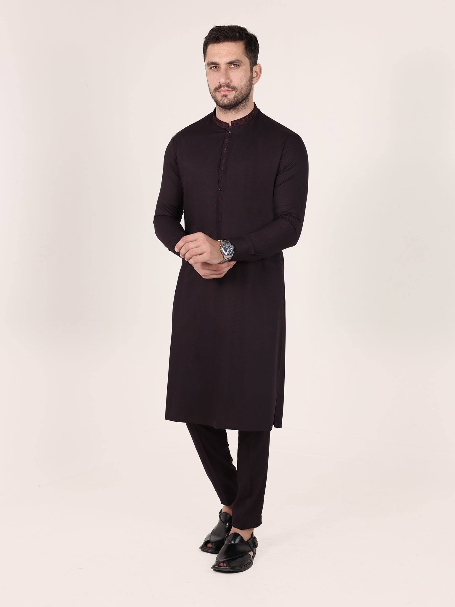 Dobby Blended Men Unstitched Fabric | PMU-10143BX