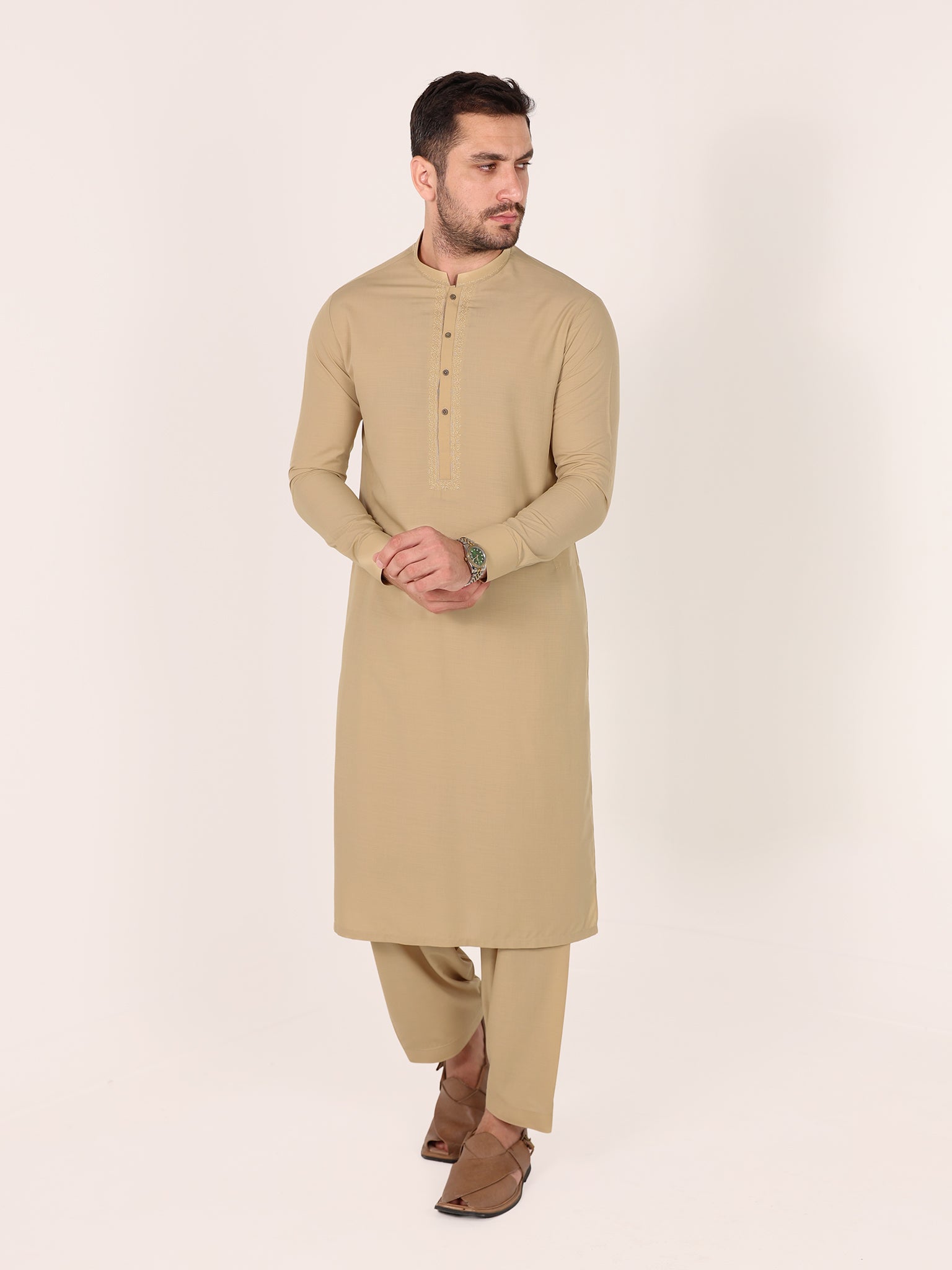Slub Blended Men Unstitched Fabric | PMU-10147BX