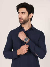 Slub Blended Men Unstitched Fabric | PMU-10151BX