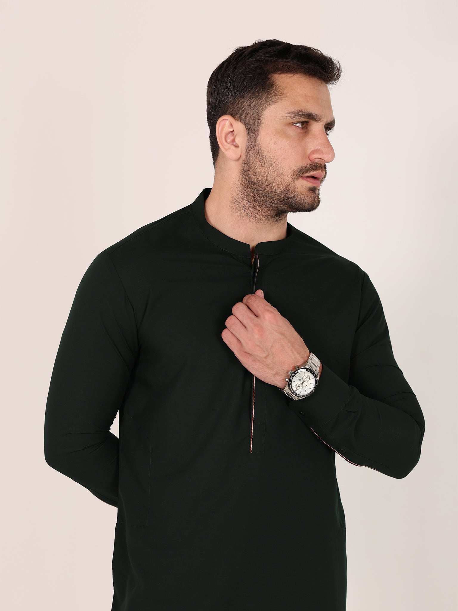 Slub Blended Men Unstitched Fabric | PMU-10155BX