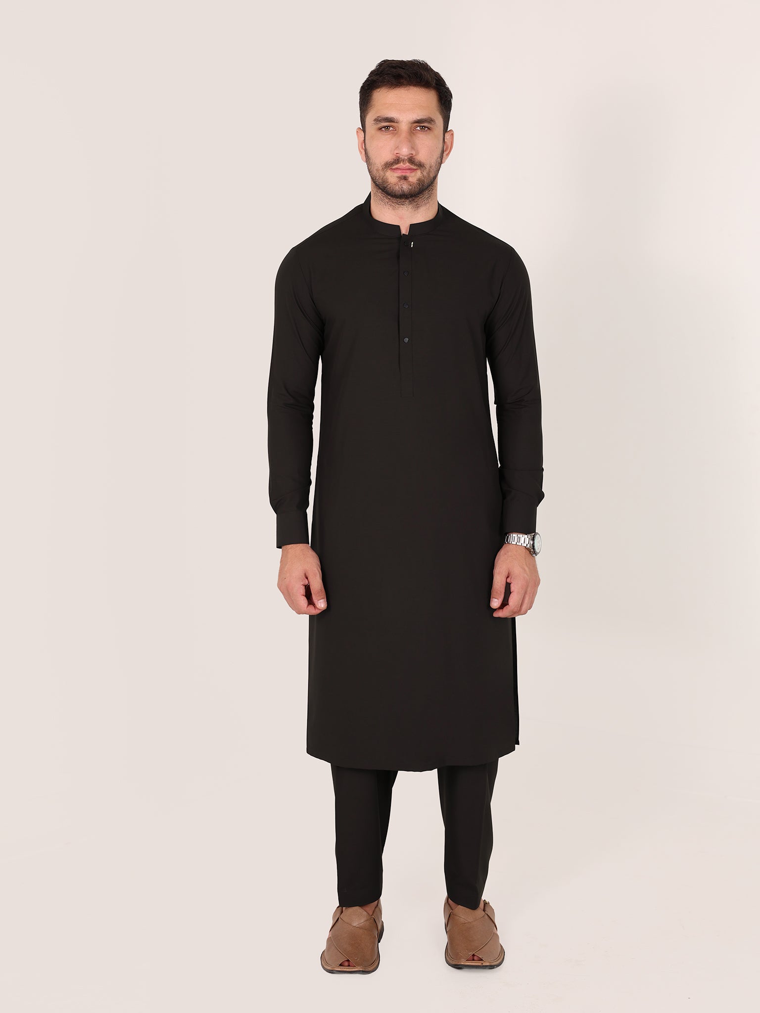 Slub Blended Men Unstitched Fabric | PMU-10156BX