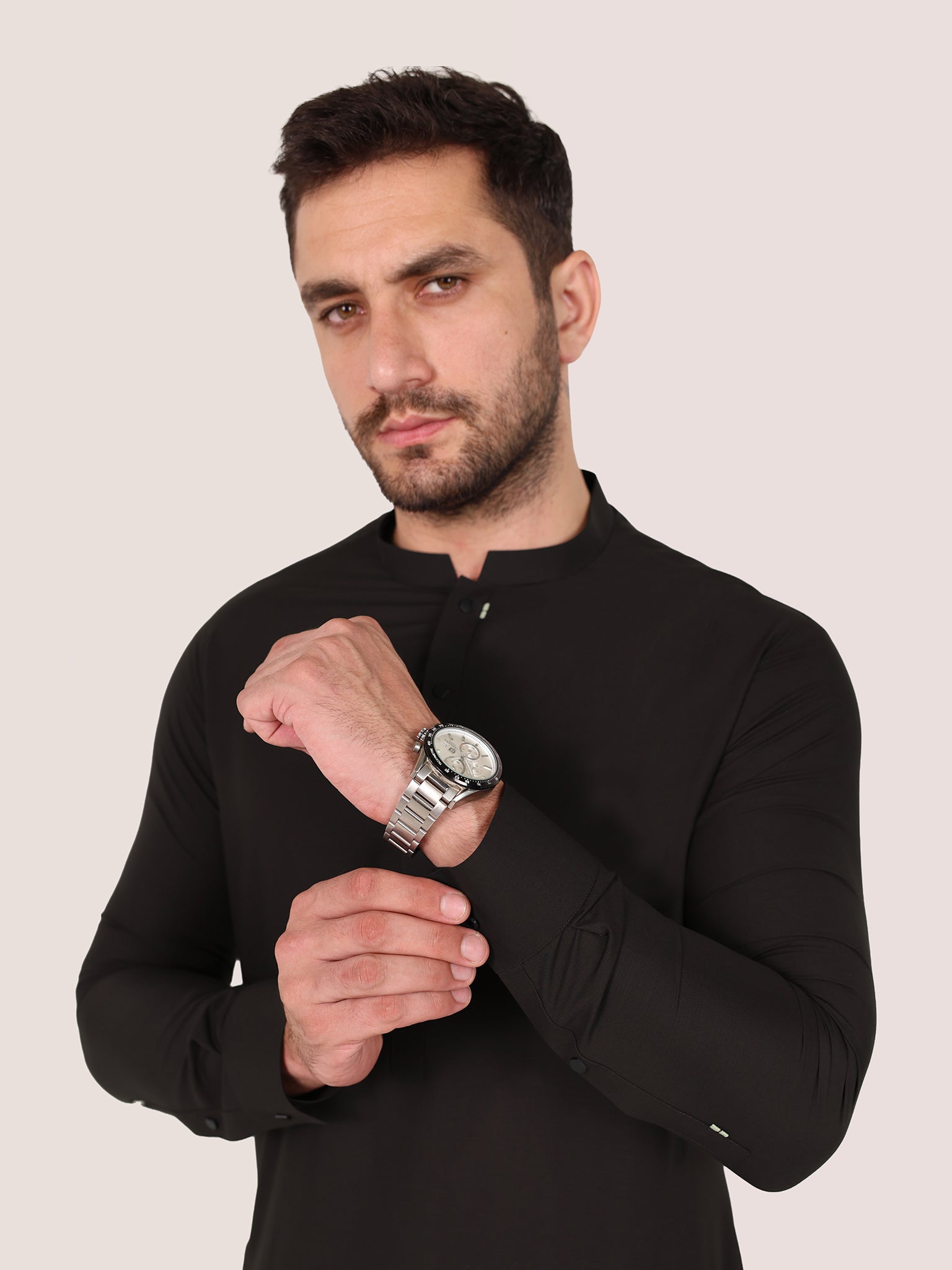 Slub Blended Men Unstitched Fabric | PMU-10156BX