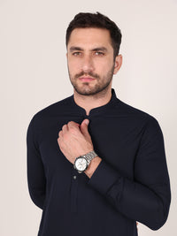 Slub Blended Men Unstitched Fabric | PMU-10157BX