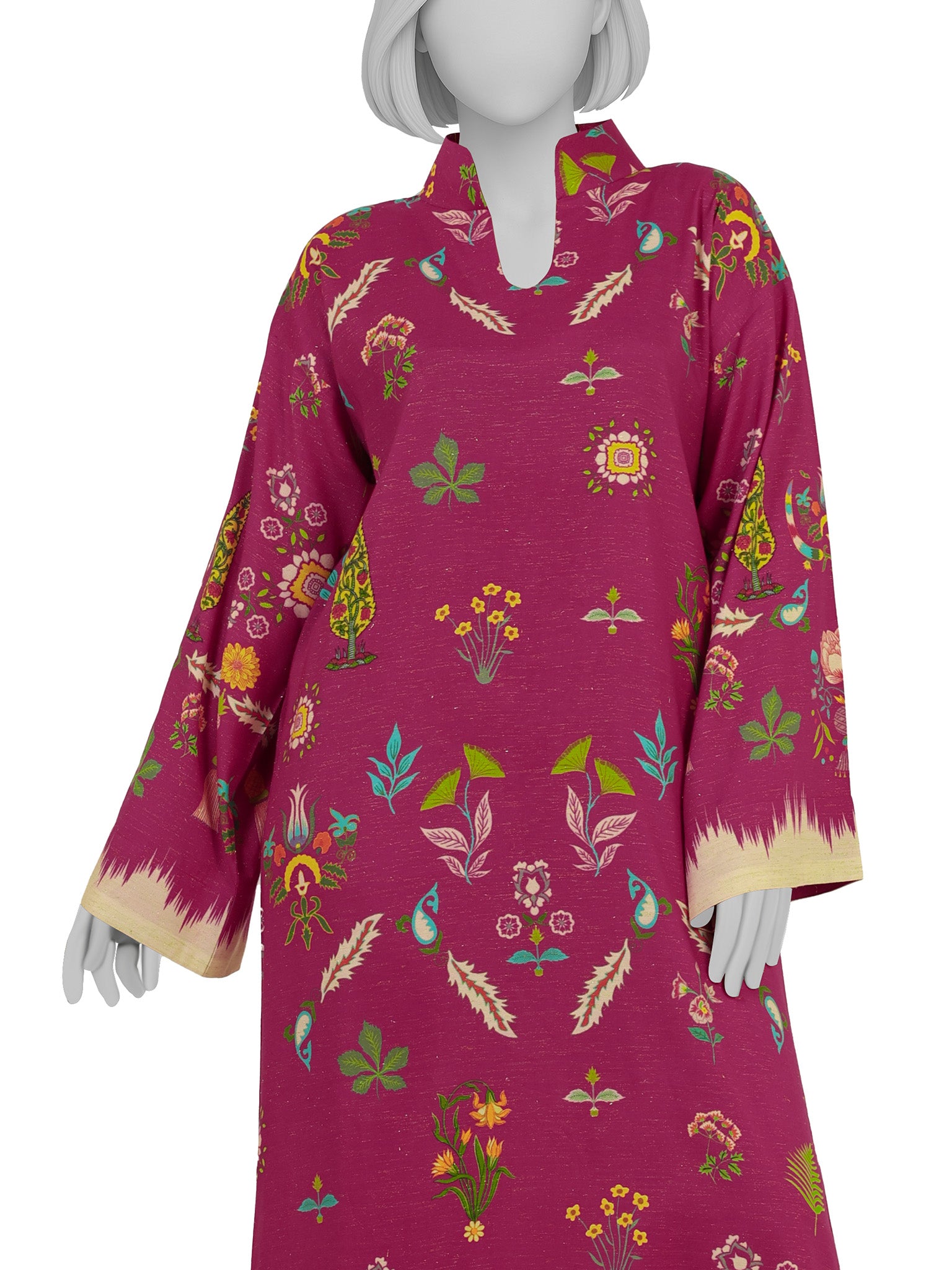 1Pc Stitched Luxury Sparkle Shirt | PJSP-25017