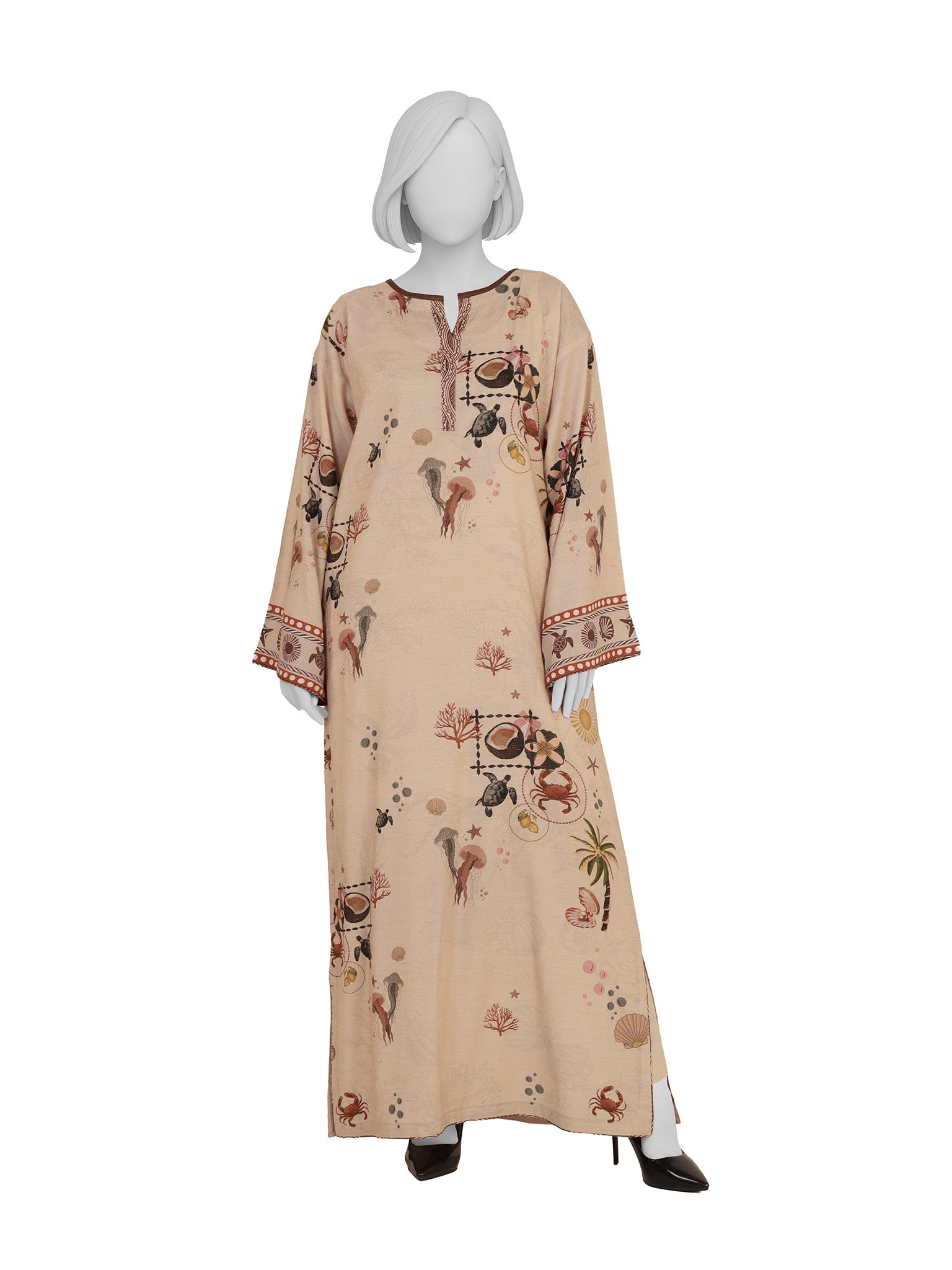 1Pc Stitched Luxury Sparkle Shirt | PJSP-25020