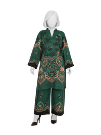 2Pc Stitched Luxury Sparkle Suit | PJSP-25022