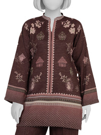 2Pc Stitched Luxury Sparkle Suit | PJSP-25023