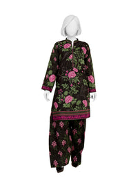 2Pc Stitched Luxury Sparkle Suit | PJSP-25025