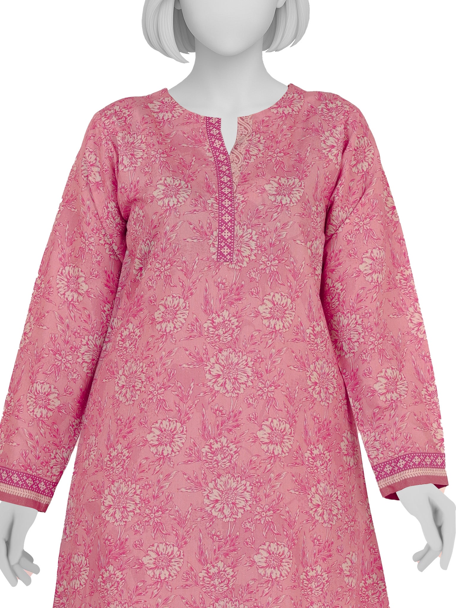 2Pc Stitched Luxury Sparkle Suit | PJSP-25026