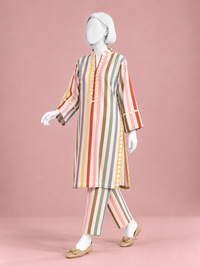 Printed Lawn Co-Ord Set  | PJBWUC-25014