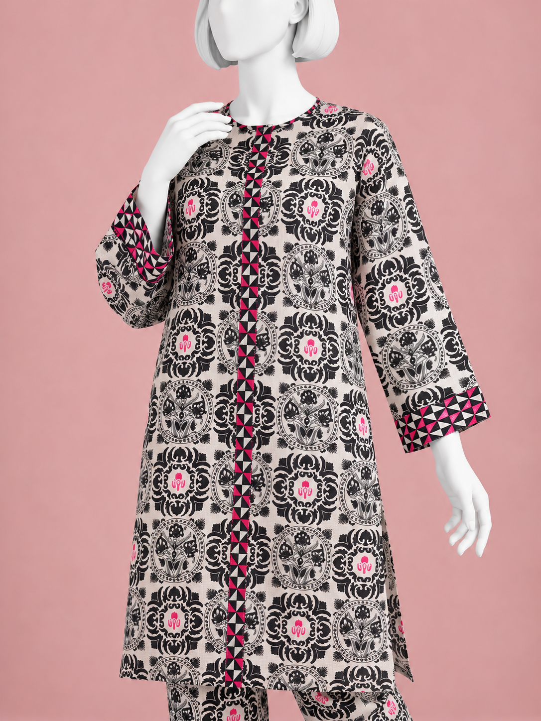 Printed Lawn Co-Ord Set  | PJBWUC-25012