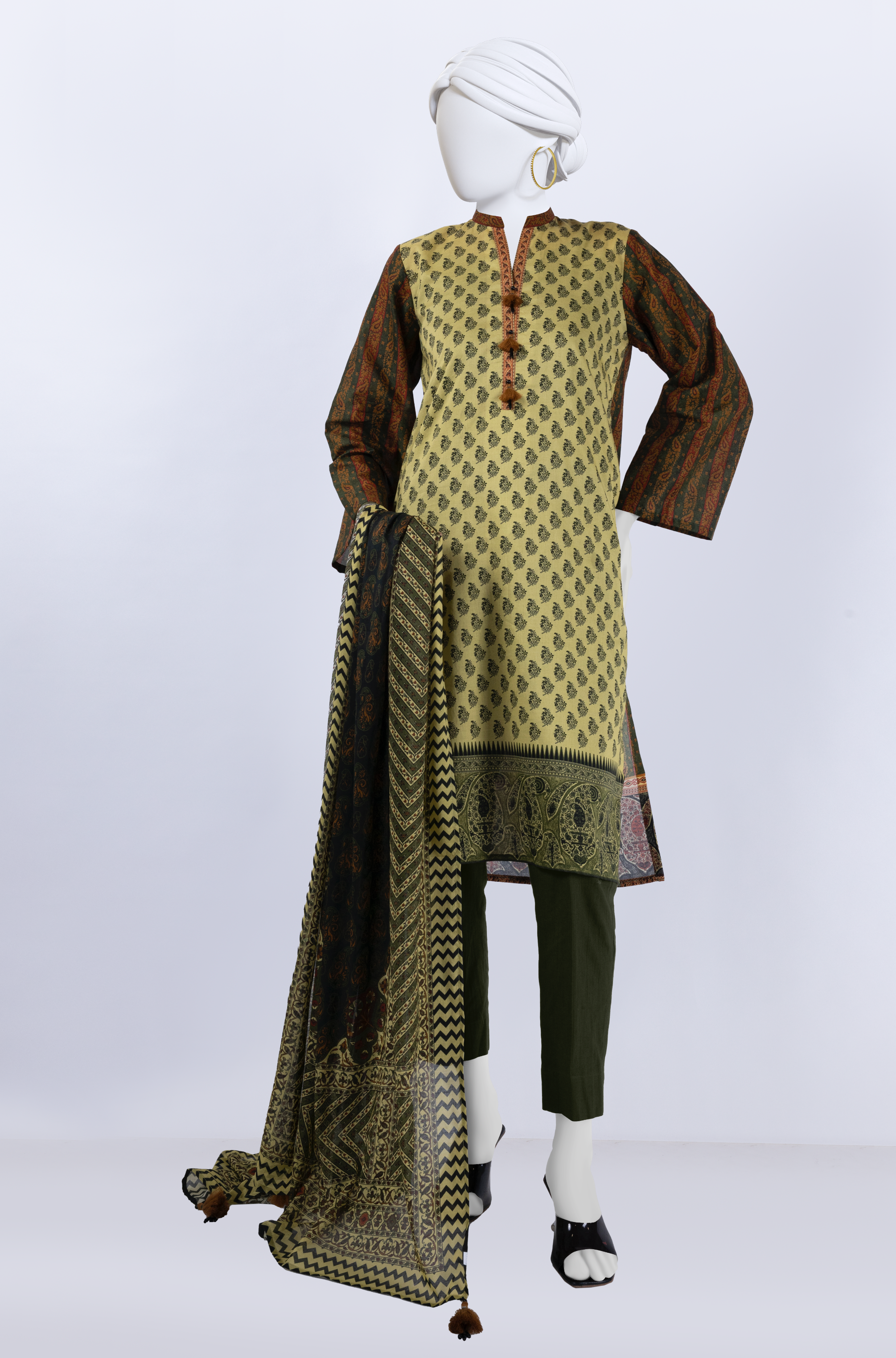 Lawn  Printed 3 Piece Unstitched | PLU-24-1189