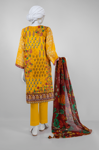 Lawn  Printed 3 Piece Unstitched | PLU-24-1192