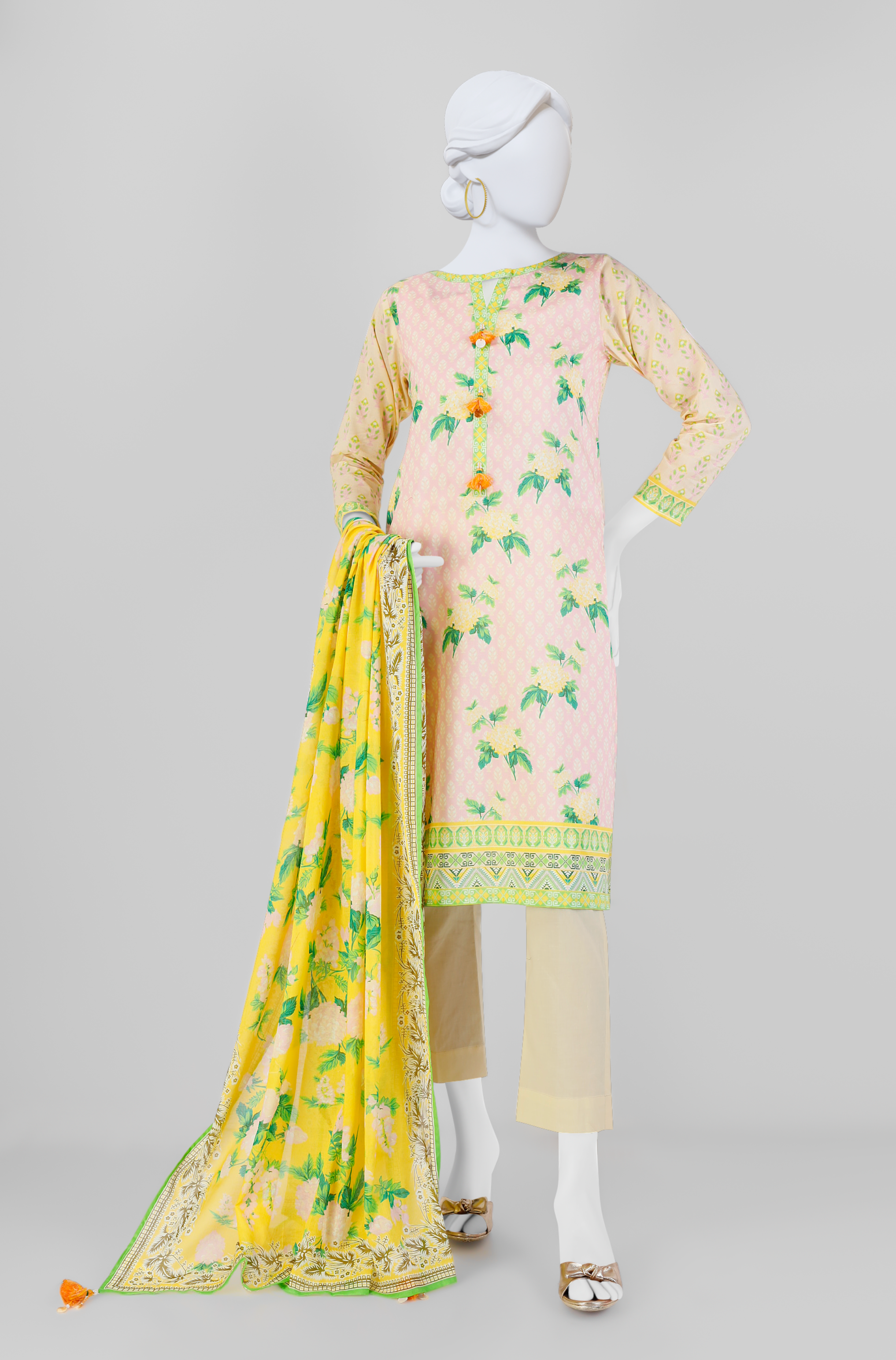 Lawn Printed 3 Piece Unstitched | PLU-24-1206