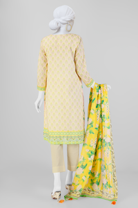 Lawn Printed 3 Piece Unstitched | PLU-24-1206