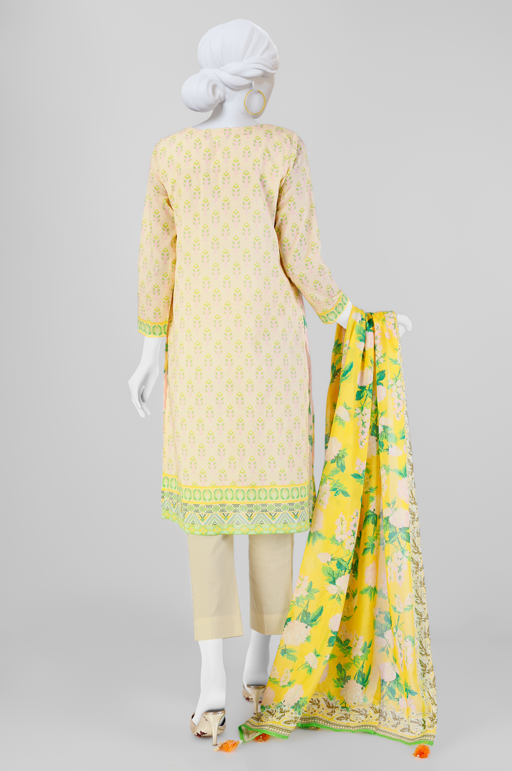 Lawn Printed 3 Piece Unstitched | PLU-24-1206